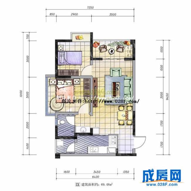嘉美地户型图,点击放大