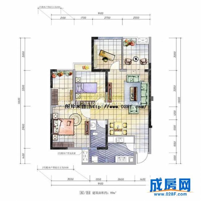 嘉美地户型图,点击放大