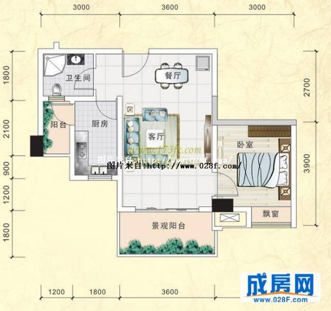 西区银座户型图,点击放大