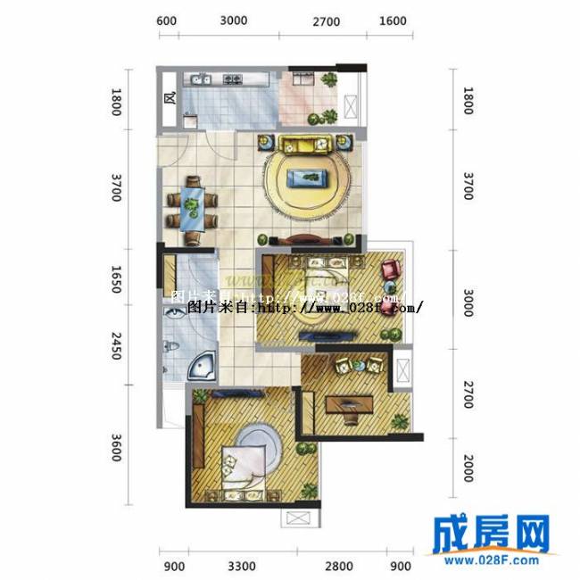 大王钰城户型图,点击放大