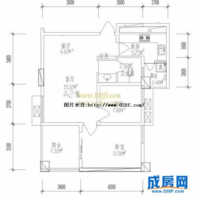 上城国际户型图,点击放大