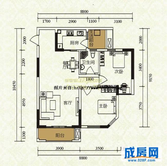 沙河上户型图,点击放大