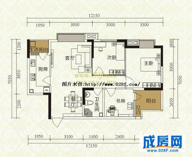 沙河上户型图,点击放大