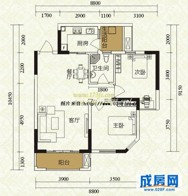 沙河上户型图,点击放大