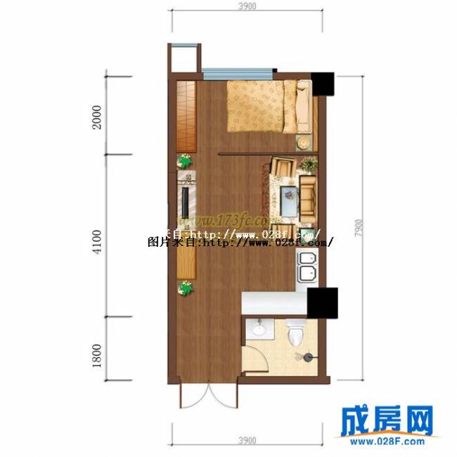 博闻八里锦汇户型图,点击放大