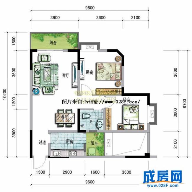 民生新干线户型图,点击放大