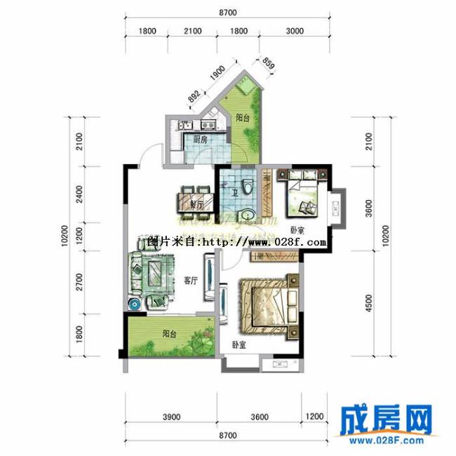 民生新干线户型图,点击放大