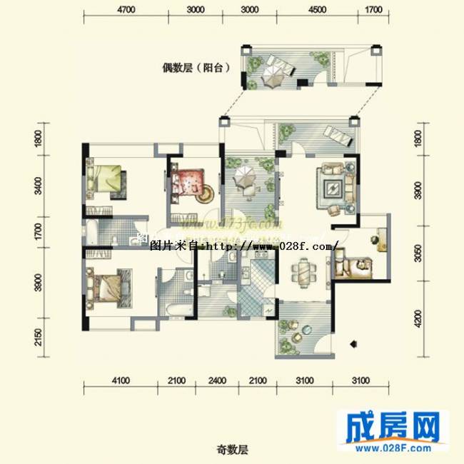 中房金沙海棠户型图,点击放大