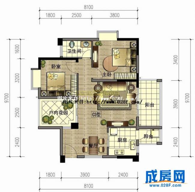 蜀镇半岛户型图,点击放大