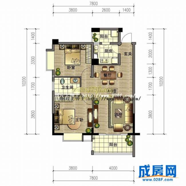 蜀镇半岛户型图,点击放大
