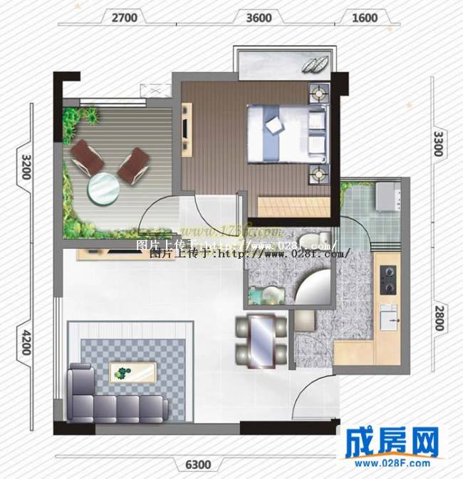 榜样户型图,点击放大