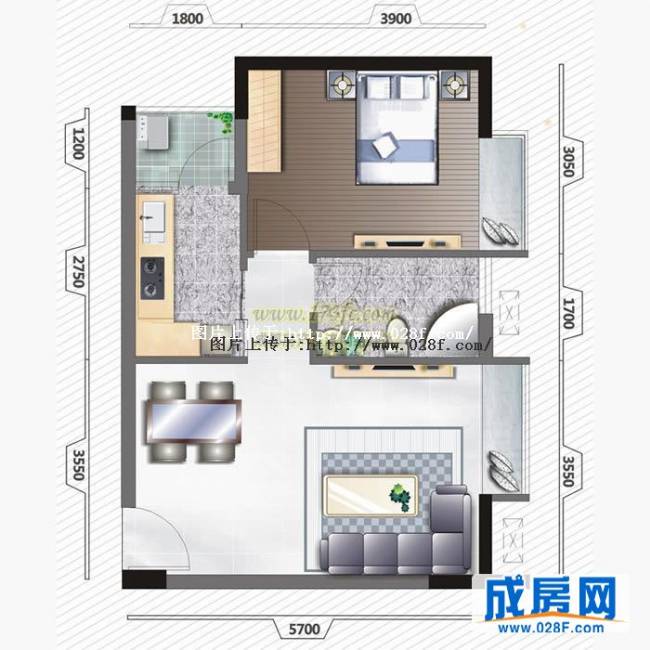 榜样户型图,点击放大