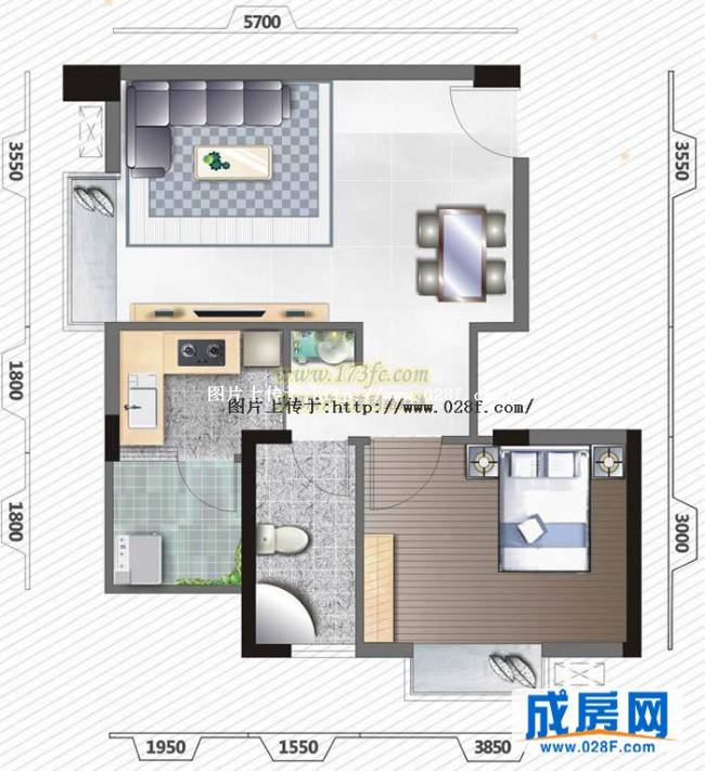 榜样户型图,点击放大