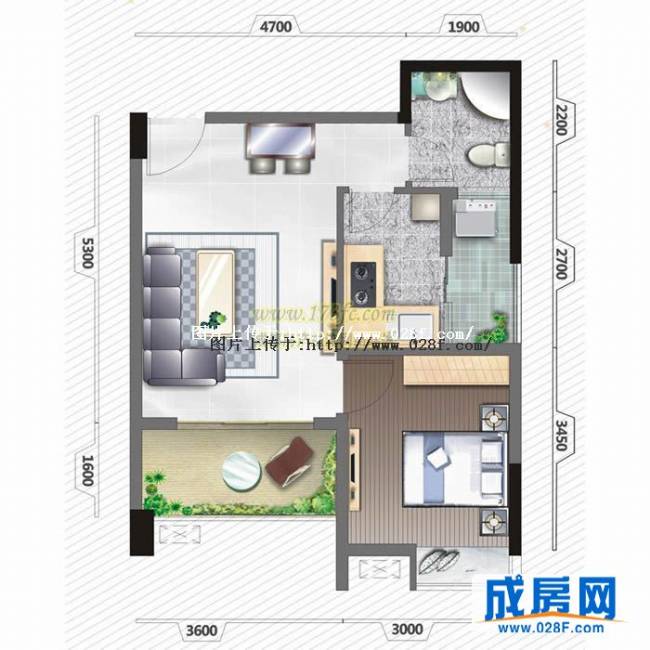 榜样户型图,点击放大
