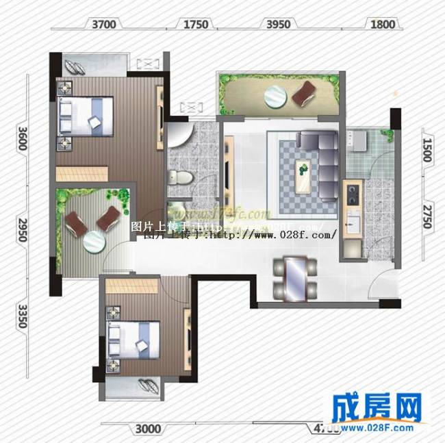 榜样户型图,点击放大
