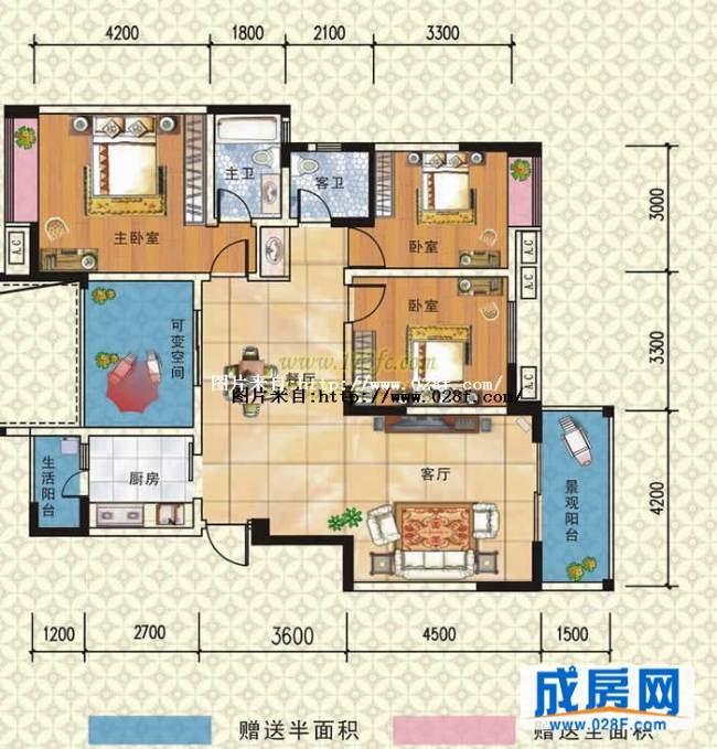 林溪美城户型图,点击放大