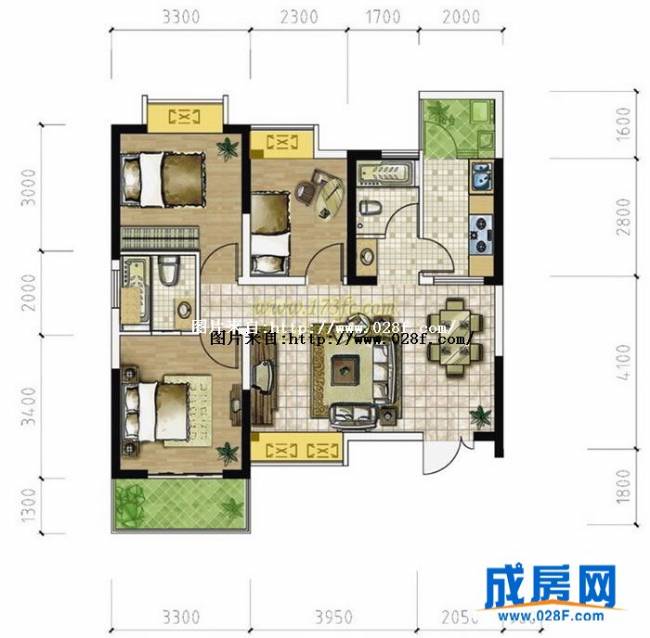 英伦金沙户型图,点击放大