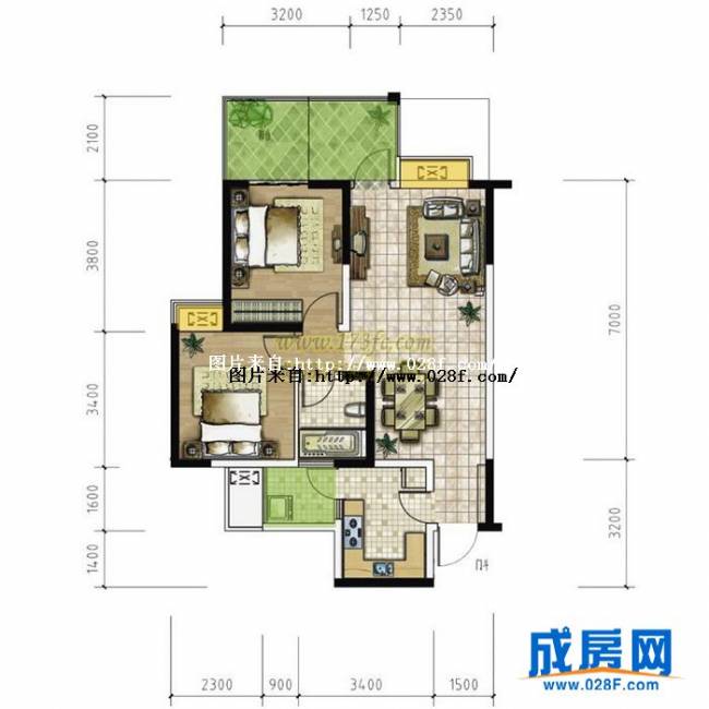 英伦金沙户型图,点击放大