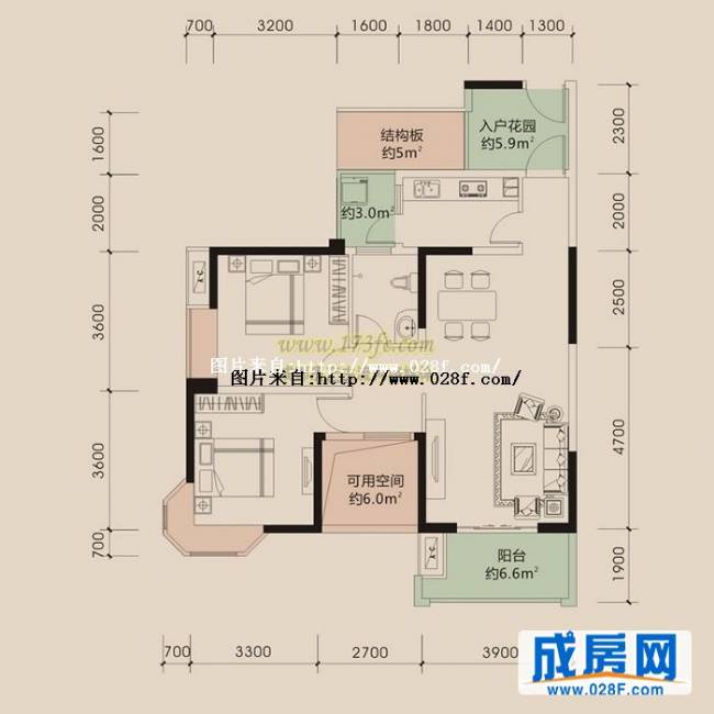 洛森堡新殿户型图,点击放大