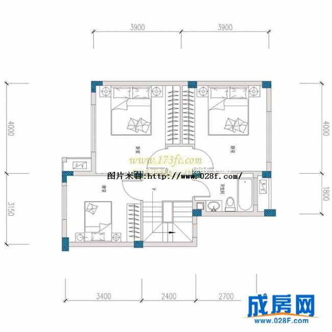 蜀山栖镇户型图,点击放大