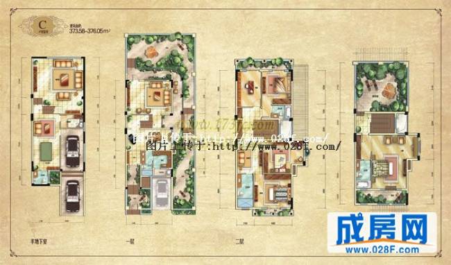 桂溪欧苑户型图,点击放大