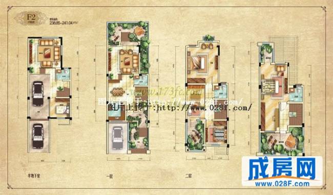 桂溪欧苑户型图,点击放大