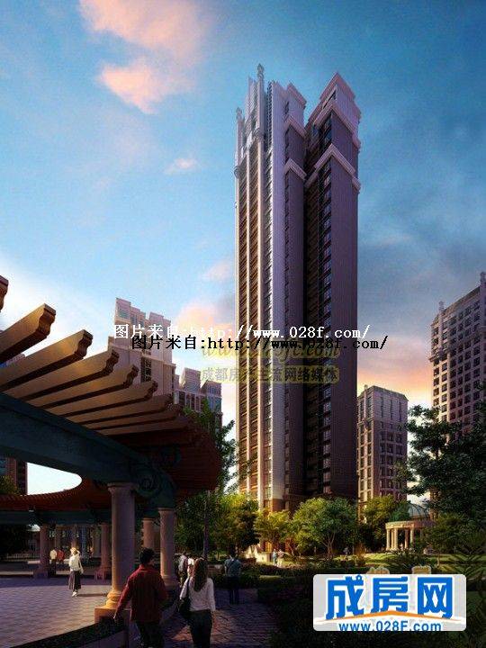 香榭国际小区环境,点击放大