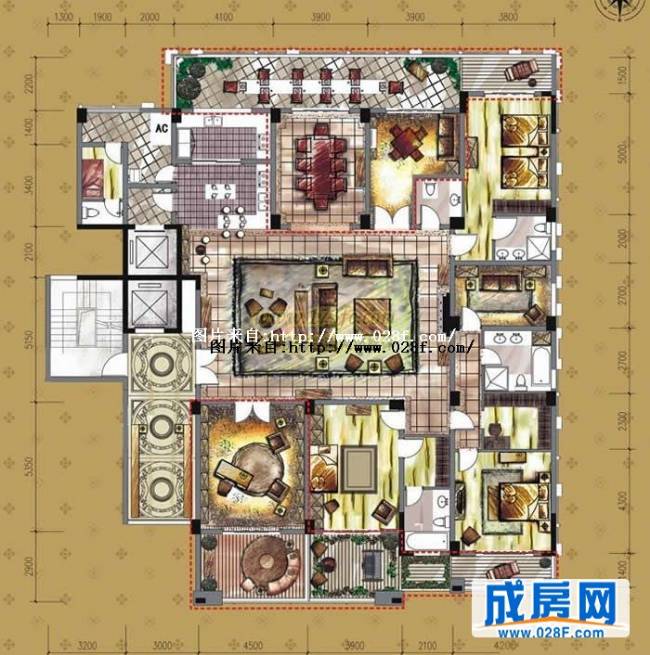 金阳伦敦西区户型图,点击放大