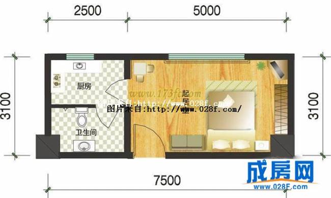 香楠阳光户型图,点击放大