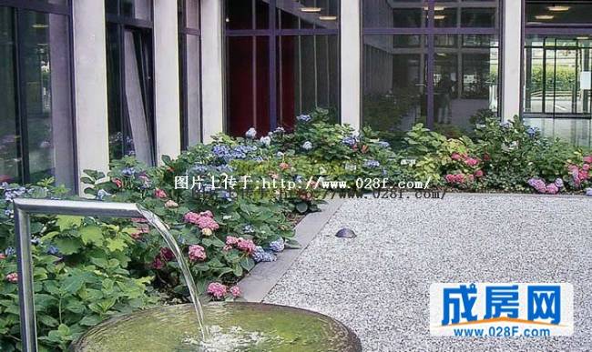 九韵青城小区环境,点击放大