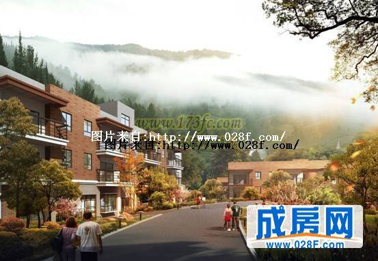 青城流水音小区环境,点击放大