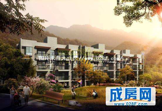 青城流水音小区环境,点击放大