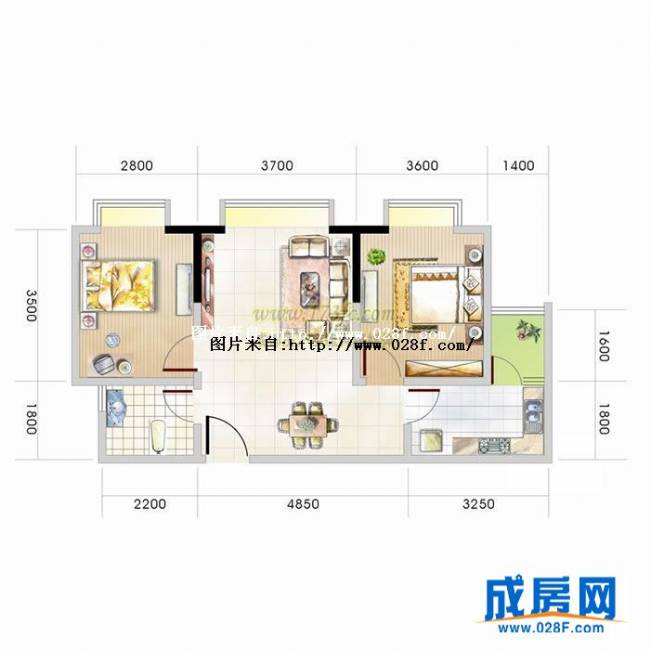 嘉和瑞景户型图,点击放大