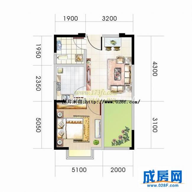 嘉和瑞景户型图,点击放大