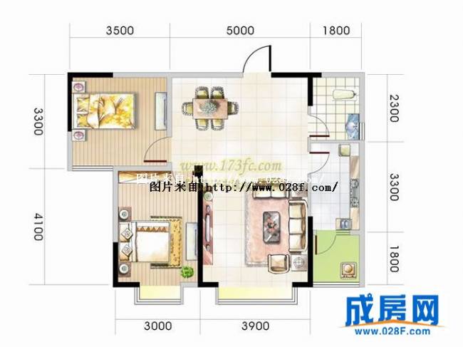 嘉和瑞景户型图,点击放大