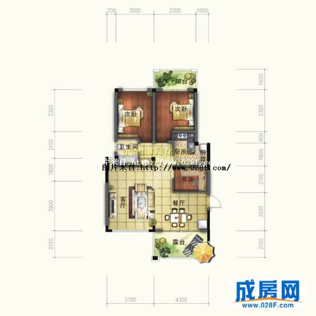 德坤海地亚户型图,点击放大