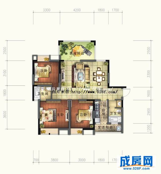 德坤海地亚户型图,点击放大