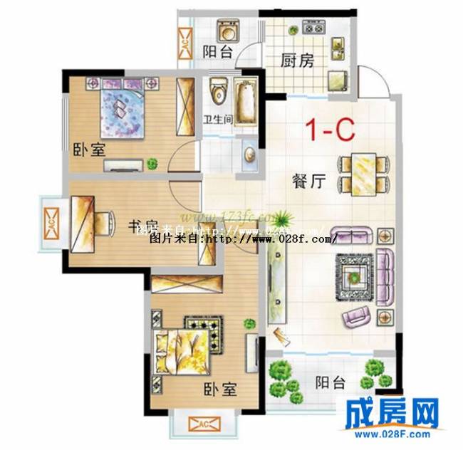 鹭岛之星户型图,点击放大