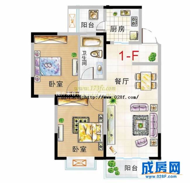 鹭岛之星户型图,点击放大