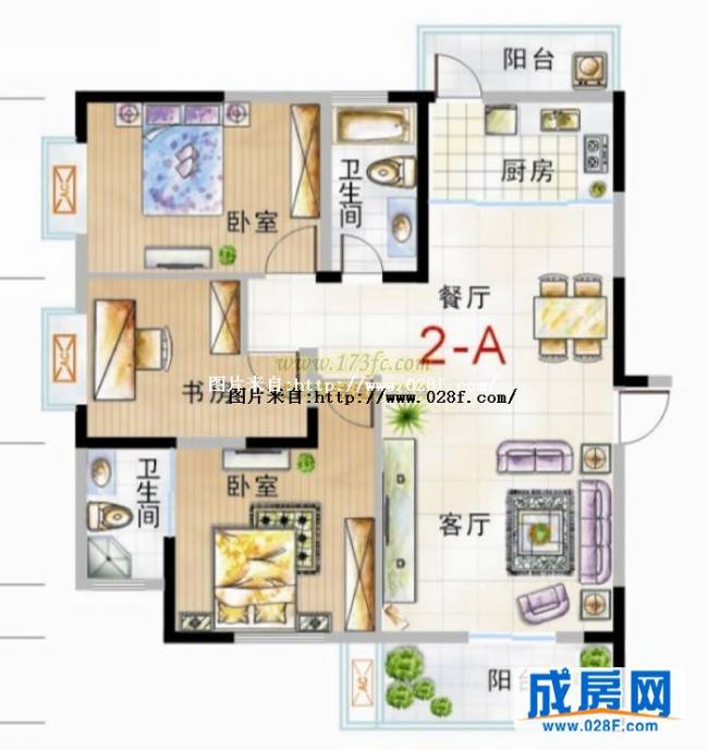 鹭岛之星户型图,点击放大