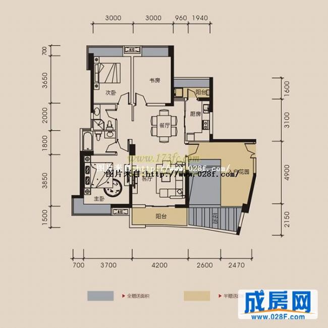 宏达世纪锦城—户型图展示-成都新房-成都楼盘|成都网