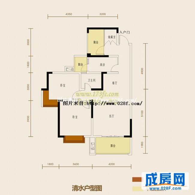 尚房国际公馆户型图,点击放大