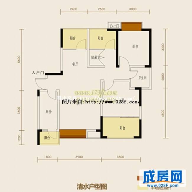 尚房国际公馆户型图,点击放大