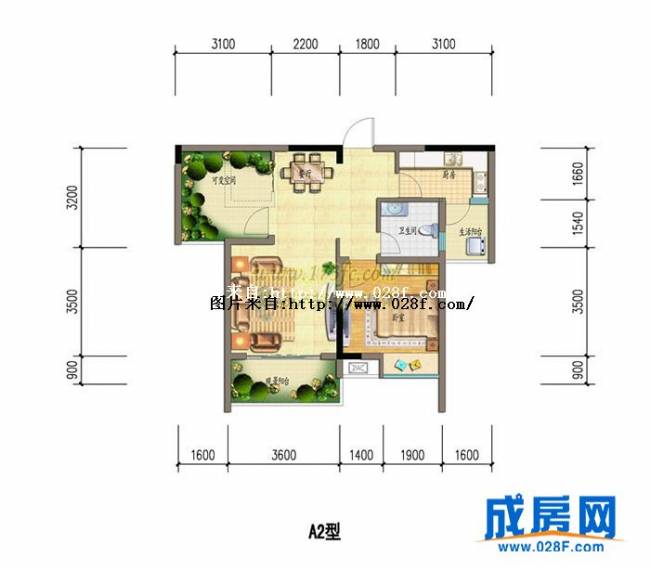 信地兰卡威户型图,点击放大