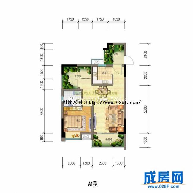 信地兰卡威户型图,点击放大