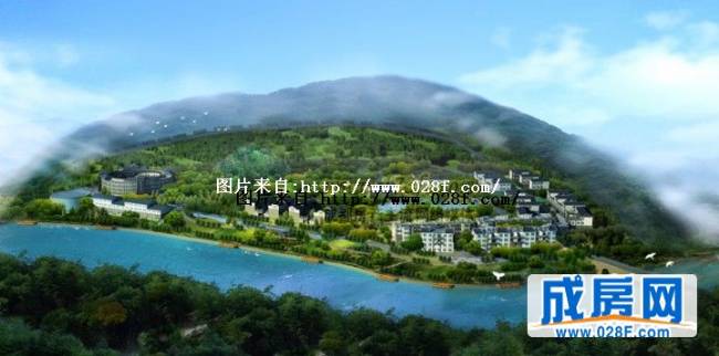 山水桃源小区环境,点击放大