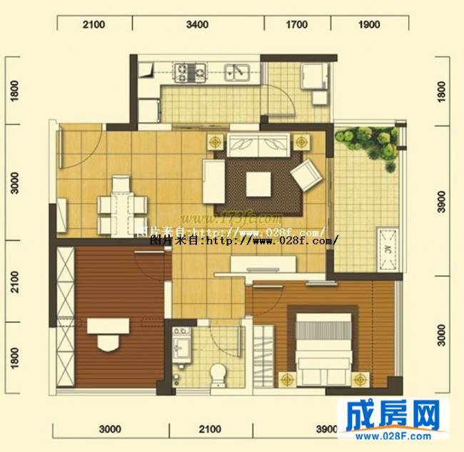 西城鸥鹭湾户型图,点击放大