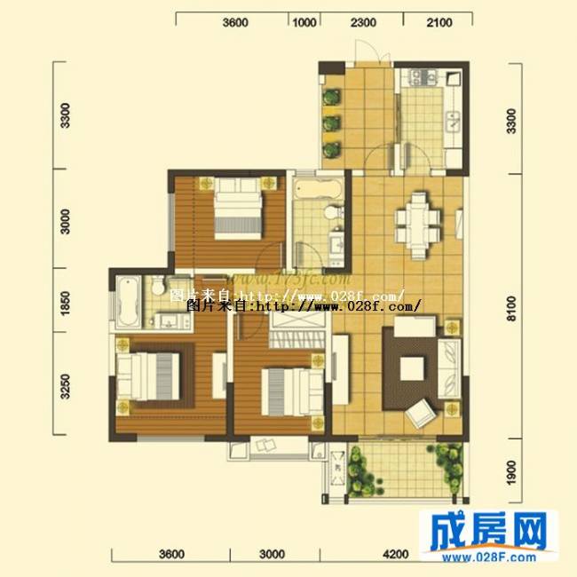 西城鸥鹭湾户型图,点击放大