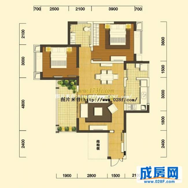 西城鸥鹭湾户型图,点击放大