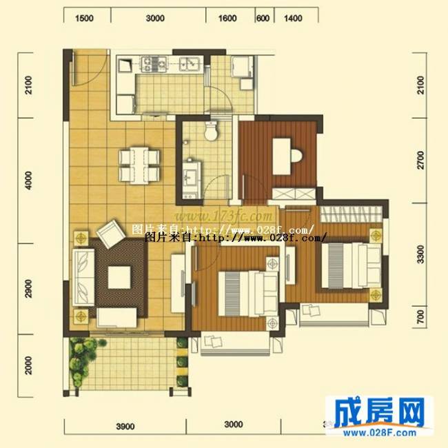 西城鸥鹭湾户型图,点击放大